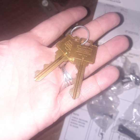 Weiser lock vintage sectional entrance handle lock - Picture 10 of 10